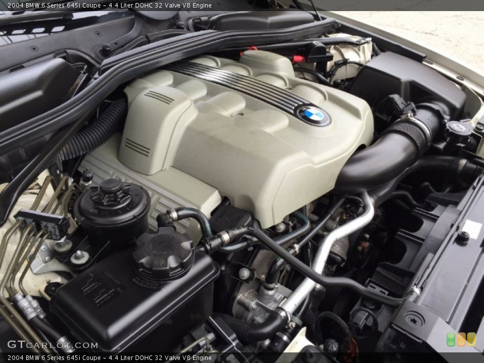 4.4 Liter DOHC 32 Valve V8 Engine for the 2004 BMW 6 Series #98786194