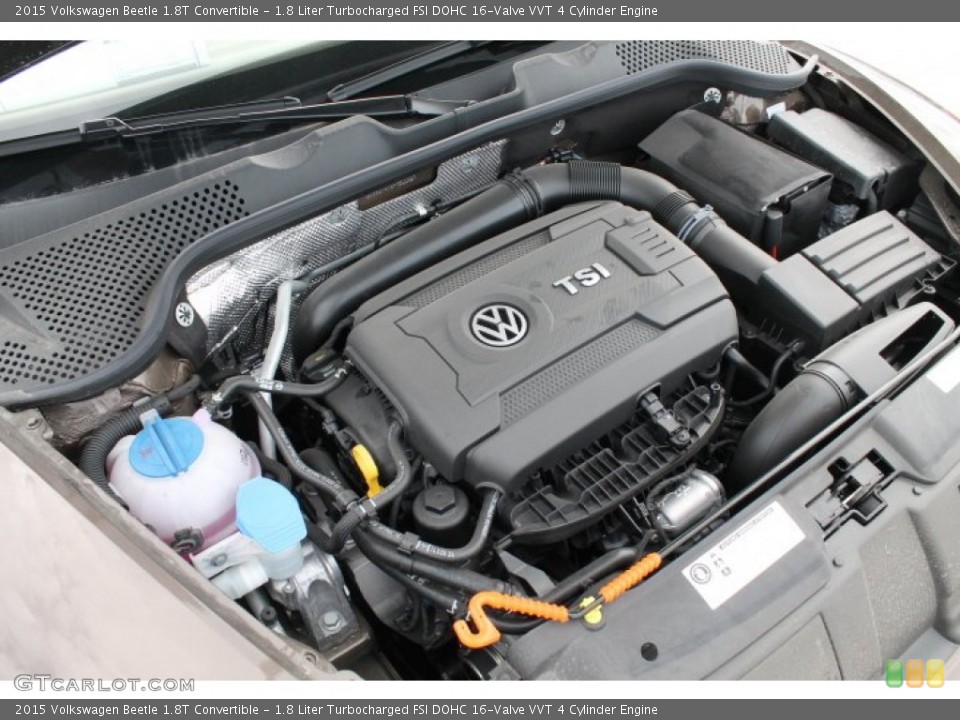 1.8 Liter Turbocharged FSI DOHC 16-Valve VVT 4 Cylinder Engine for the 2015 Volkswagen Beetle #98792152