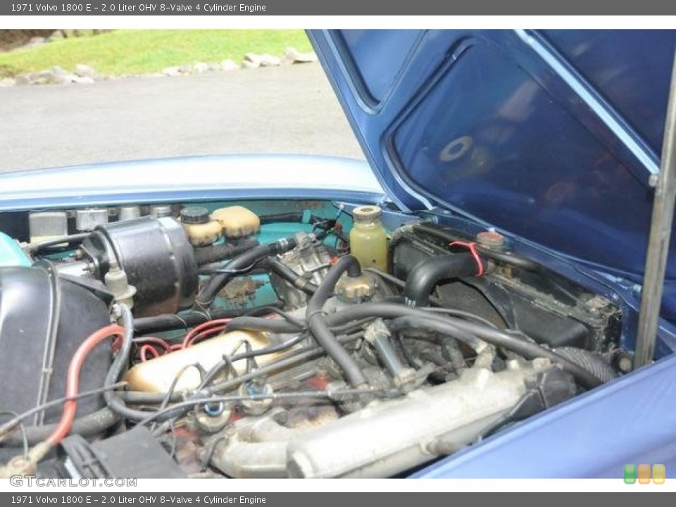 2.0 Liter OHV 8-Valve 4 Cylinder Engine for the 1971 Volvo 1800 #98816032