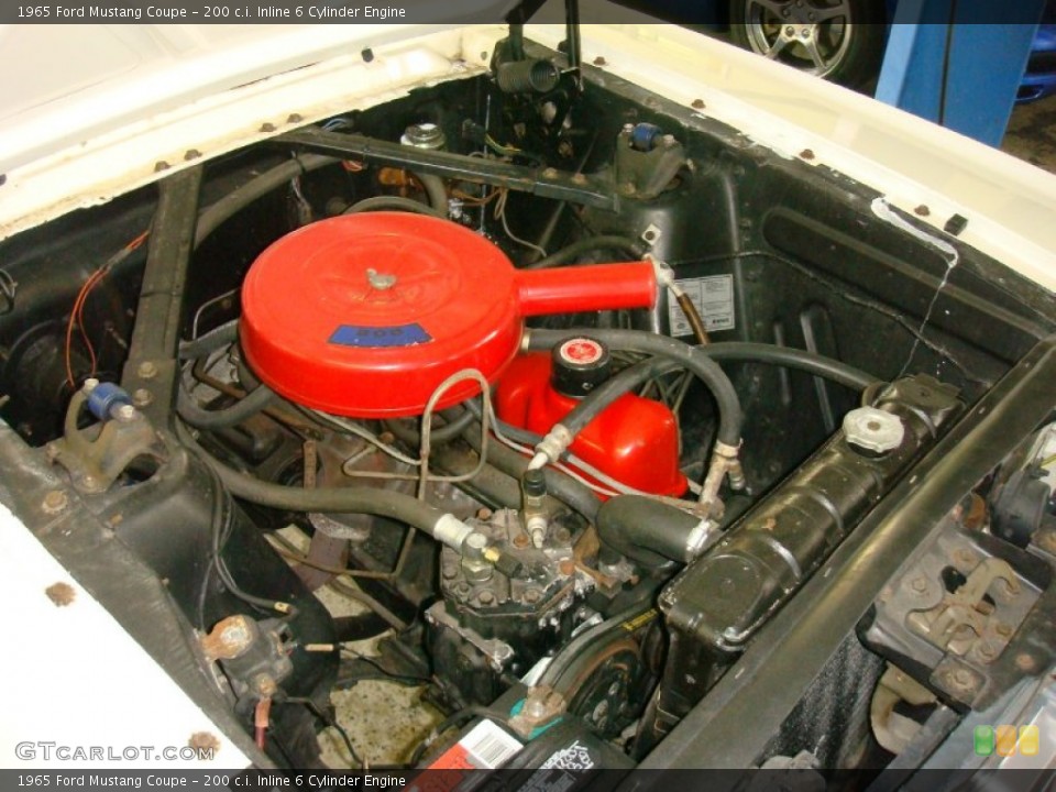 200 c.i. Inline 6 Cylinder Engine for the 1965 Ford Mustang #98852731