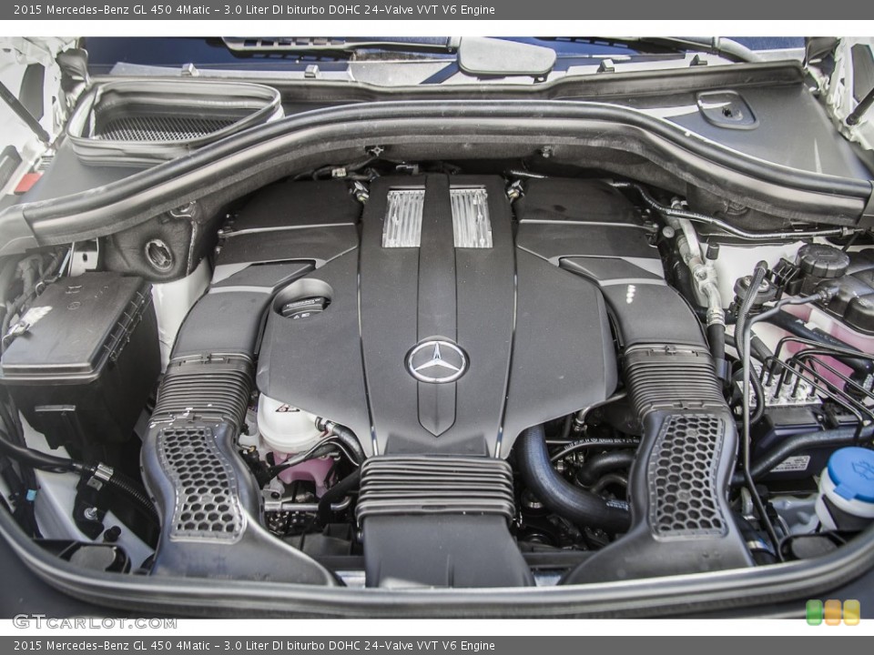 3.0 Liter DI biturbo DOHC 24-Valve VVT V6 Engine for the 2015 Mercedes-Benz GL #98880947