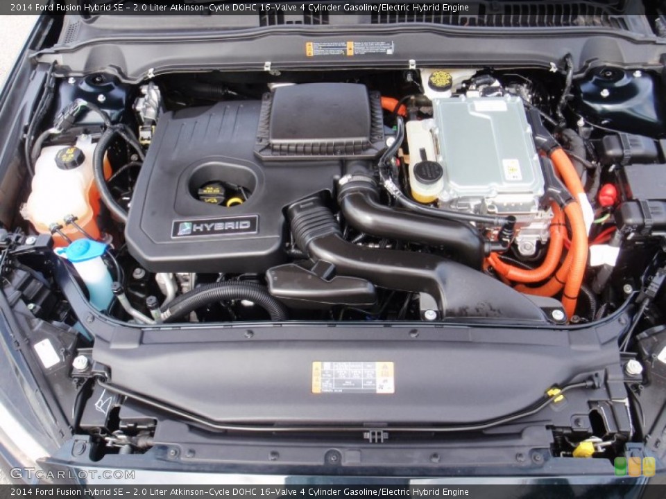 2.0 Liter Atkinson-Cycle DOHC 16-Valve 4 Cylinder Gasoline/Electric Hybrid Engine for the 2014 Ford Fusion #98891164