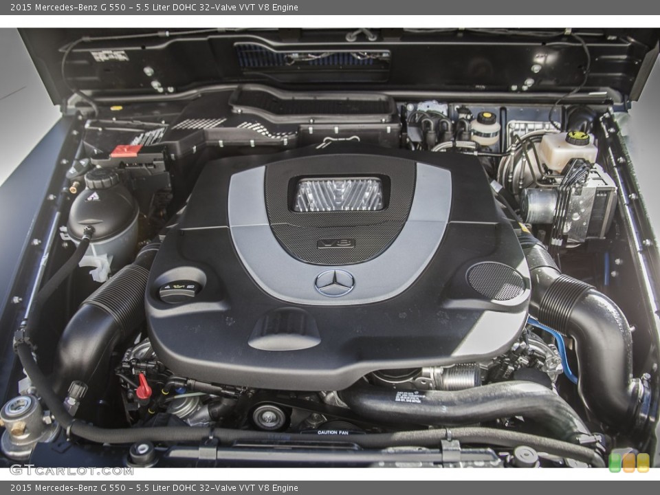 5.5 Liter DOHC 32-Valve VVT V8 Engine for the 2015 Mercedes-Benz G #98896450