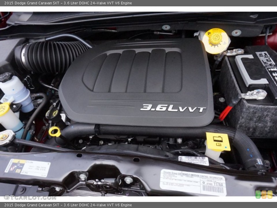 3.6 Liter DOHC 24-Valve VVT V6 Engine for the 2015 Dodge Grand Caravan #98898280