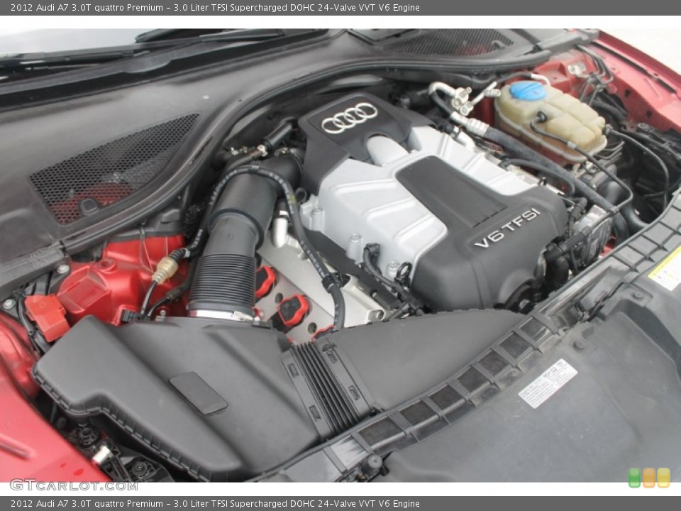 3.0 Liter TFSI Supercharged DOHC 24-Valve VVT V6 Engine for the 2012 Audi A7 #98901340