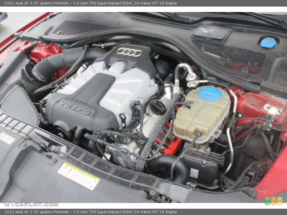 3.0 Liter TFSI Supercharged DOHC 24-Valve VVT V6 Engine for the 2012 Audi A7 #98901364