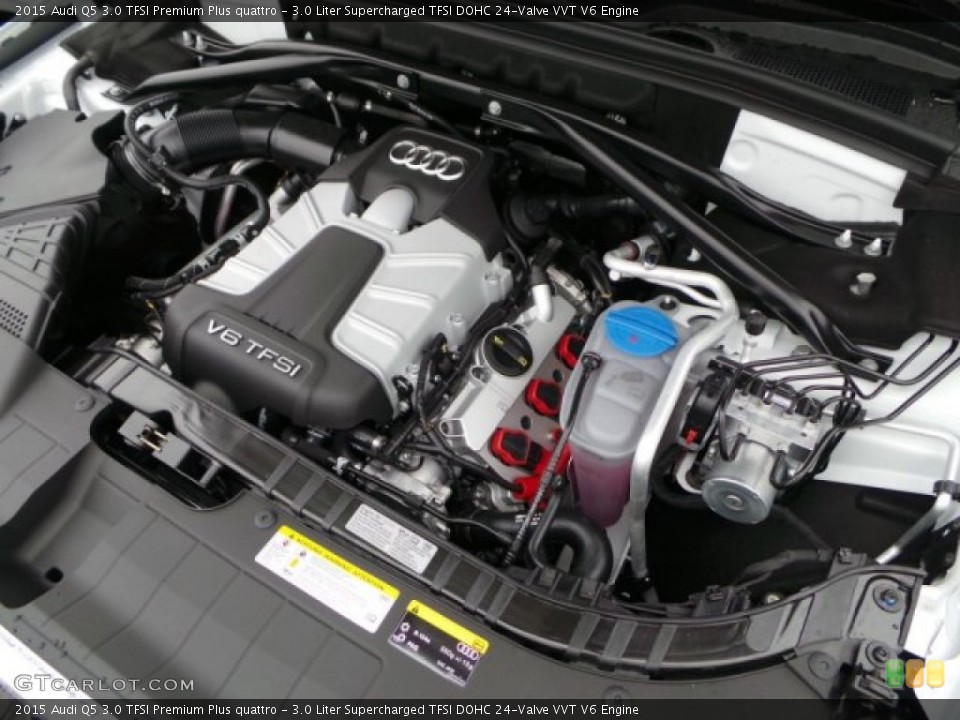 3.0 Liter Supercharged TFSI DOHC 24-Valve VVT V6 Engine for the 2015 Audi Q5 #98941123
