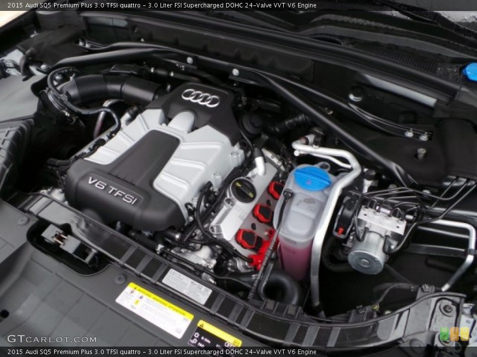 3.0 Liter FSI Supercharged DOHC 24-Valve VVT V6 Engine for the 2015 Audi SQ5 #98941948
