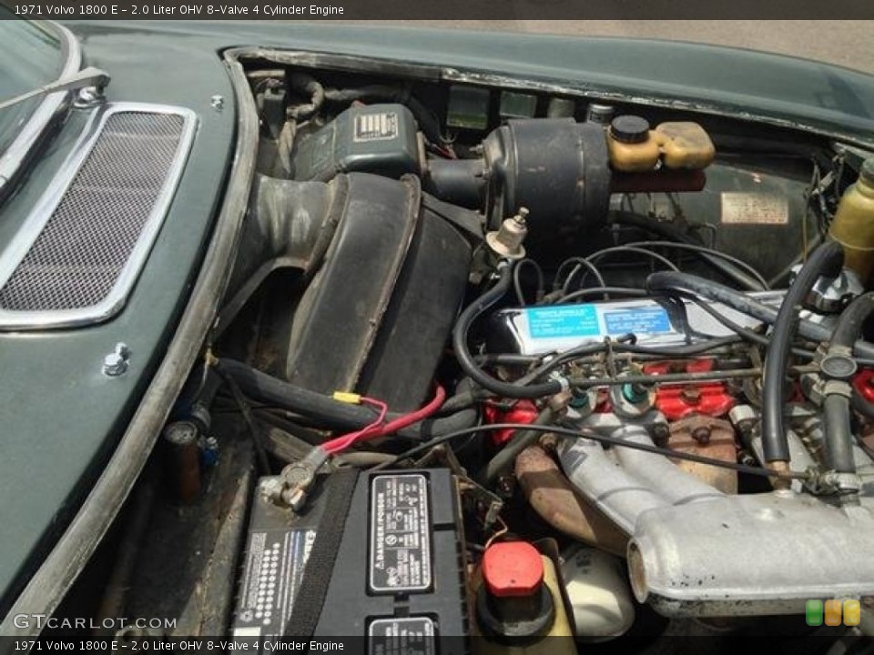 2.0 Liter OHV 8-Valve 4 Cylinder Engine for the 1971 Volvo 1800 #98983524