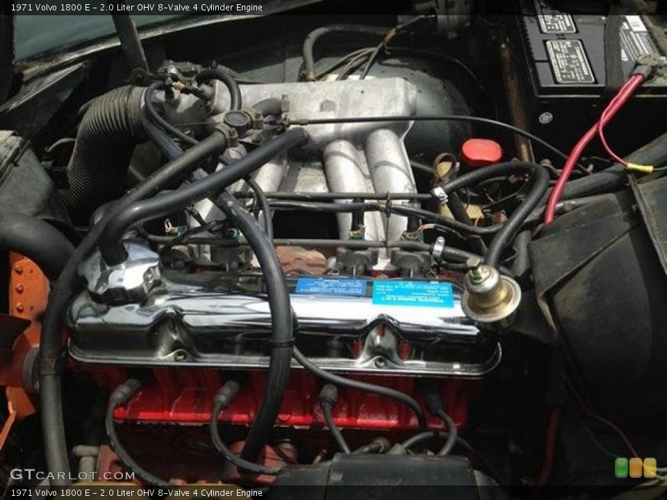 2.0 Liter OHV 8-Valve 4 Cylinder Engine for the 1971 Volvo 1800 #98983548