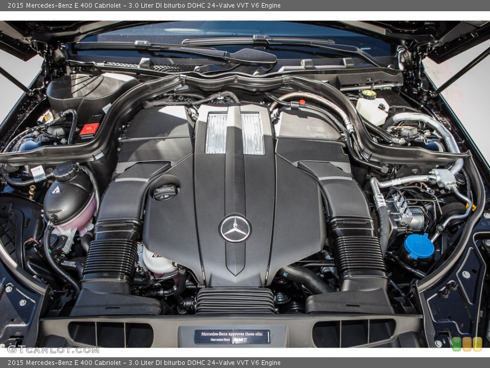 3.0 Liter DI biturbo DOHC 24-Valve VVT V6 Engine for the 2015 Mercedes-Benz E #98997186