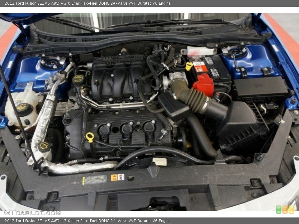 3.0 Liter Flex-Fuel DOHC 24-Valve VVT Duratec V6 Engine for the 2012 Ford Fusion #99003295