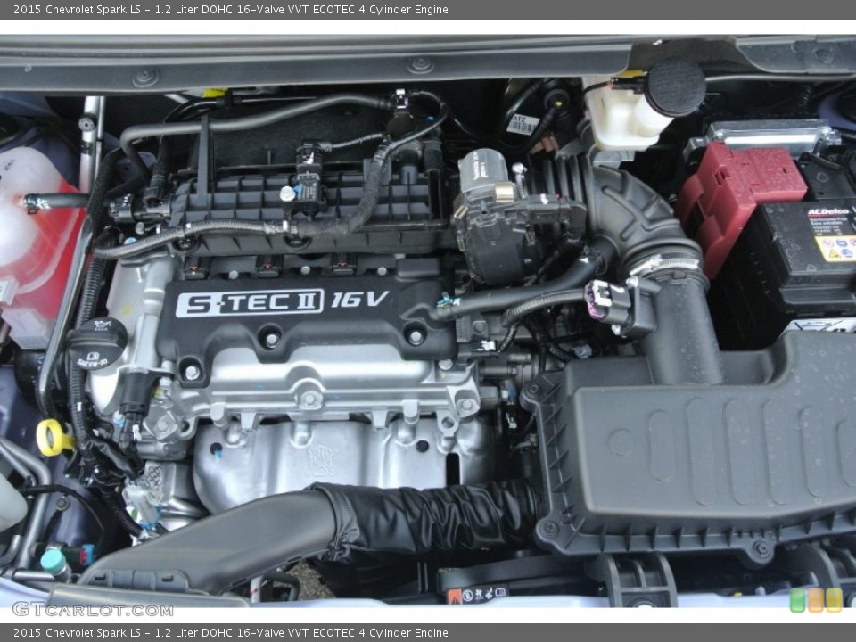 1.2 Liter DOHC 16-Valve VVT ECOTEC 4 Cylinder Engine for the 2015 Chevrolet Spark #99043977