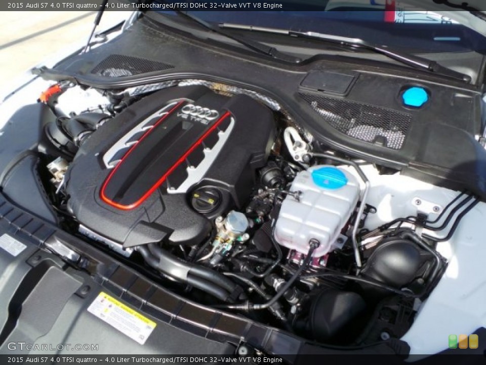 4.0 Liter Turbocharged/TFSI DOHC 32-Valve VVT V8 Engine for the 2015 Audi S7 #99054516