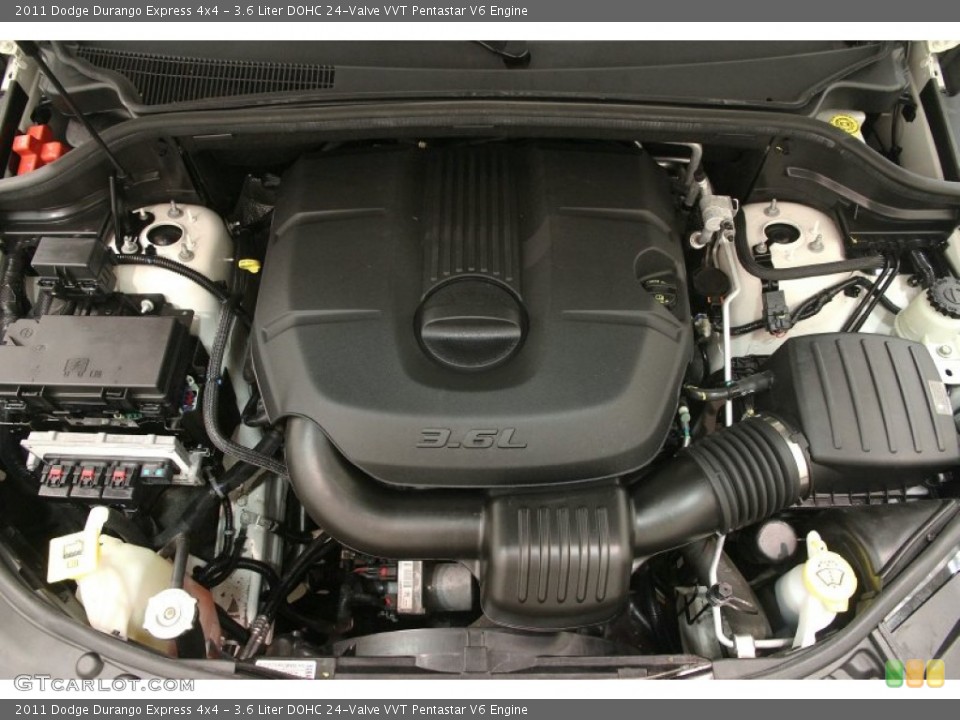 3.6 Liter DOHC 24-Valve VVT Pentastar V6 Engine for the 2011 Dodge Durango #99056832