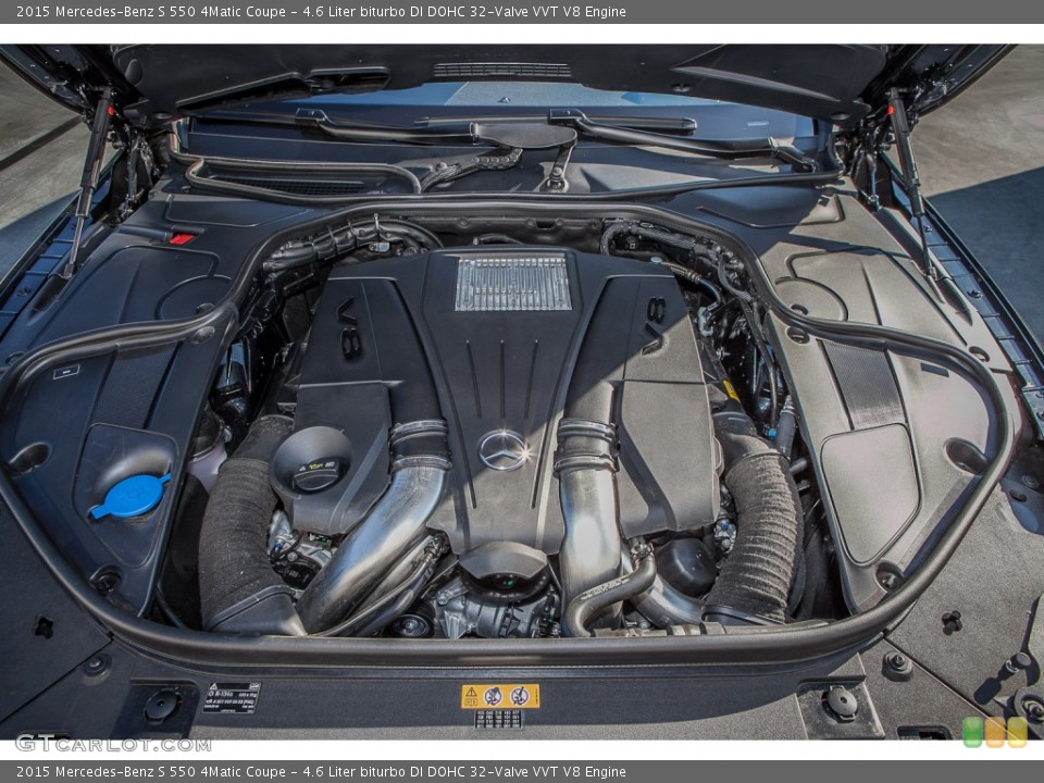 4.6 Liter biturbo DI DOHC 32-Valve VVT V8 Engine for the 2015 Mercedes-Benz S #99065019