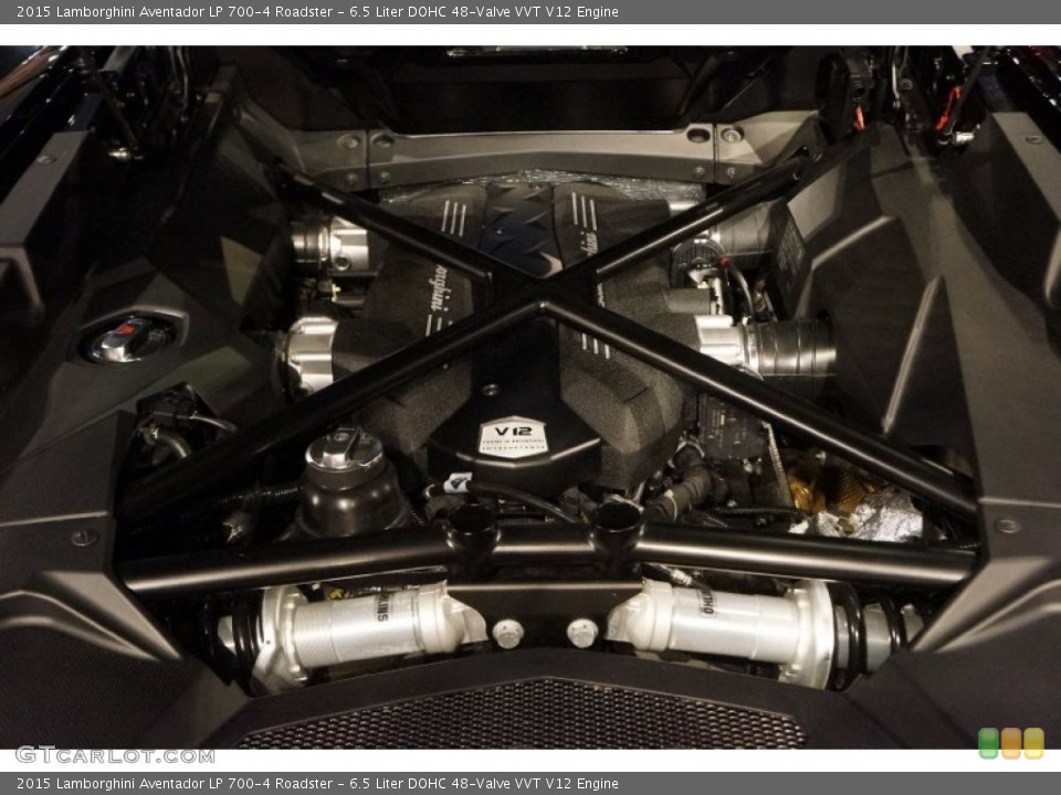 6.5 Liter DOHC 48-Valve VVT V12 Engine for the 2015 Lamborghini Aventador #99083472