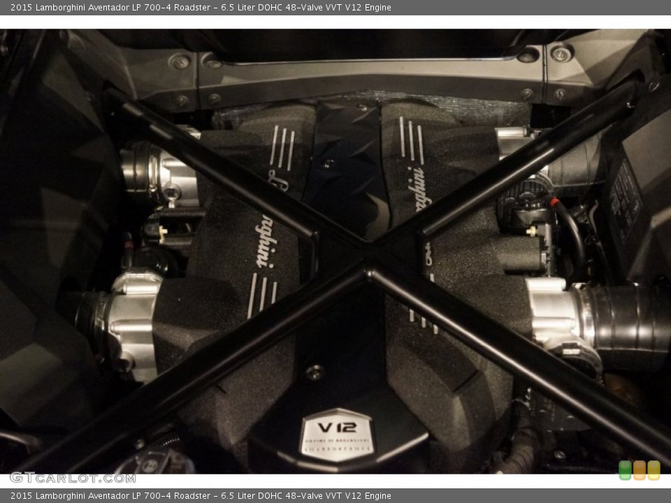 6.5 Liter DOHC 48-Valve VVT V12 Engine for the 2015 Lamborghini Aventador #99083493