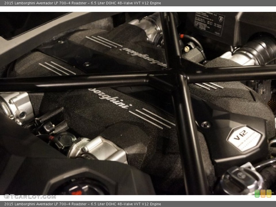6.5 Liter DOHC 48-Valve VVT V12 Engine for the 2015 Lamborghini Aventador #99083520