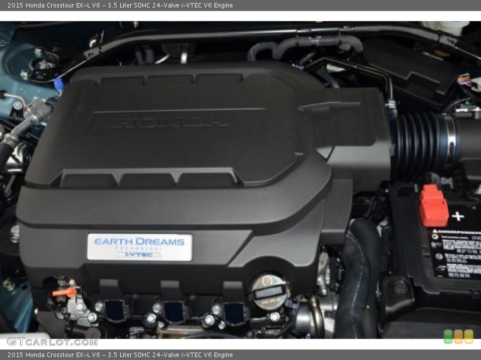 3.5 Liter SOHC 24-Valve i-VTEC V6 2015 Honda Crosstour Engine
