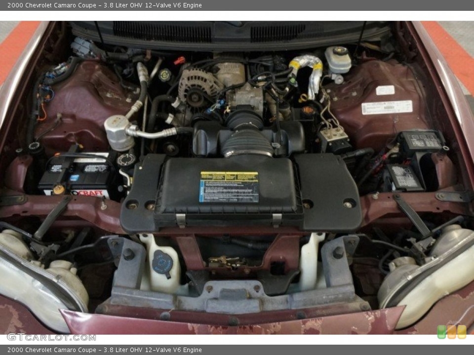 3.8 Liter OHV 12-Valve V6 Engine for the 2000 Chevrolet Camaro #99135706