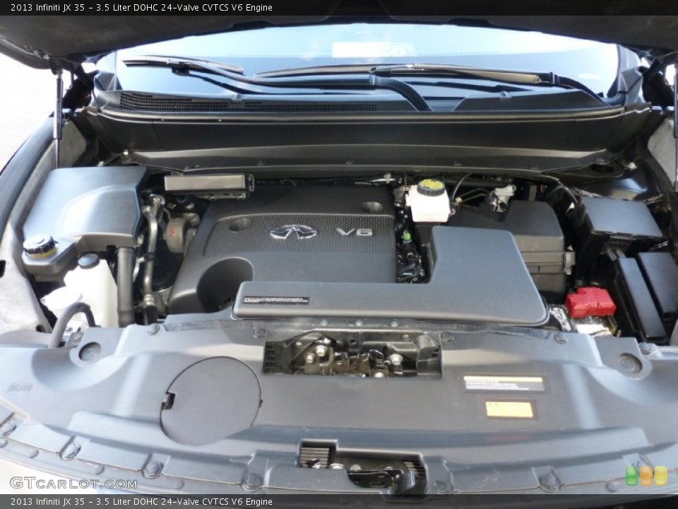 3.5 Liter DOHC 24-Valve CVTCS V6 2013 Infiniti JX Engine