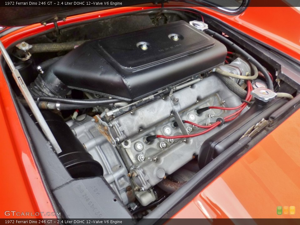 2.4 Liter DOHC 12-Valve V6 Engine for the 1972 Ferrari Dino #99171367