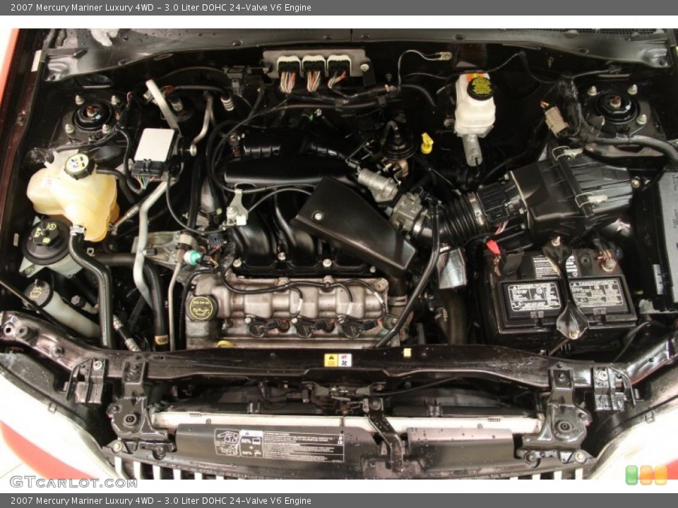 3.0 Liter DOHC 24-Valve V6 Engine for the 2007 Mercury Mariner #99213504