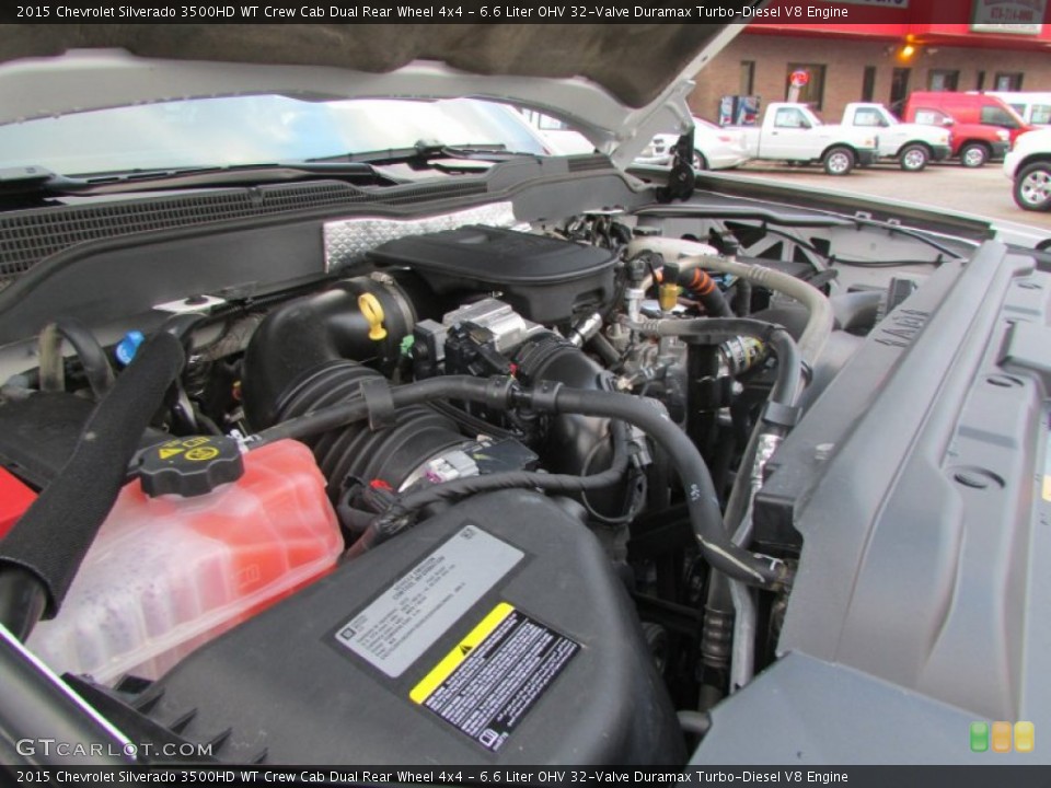 6.6 Liter OHV 32-Valve Duramax Turbo-Diesel V8 Engine for the 2015 Chevrolet Silverado 3500HD #99235964