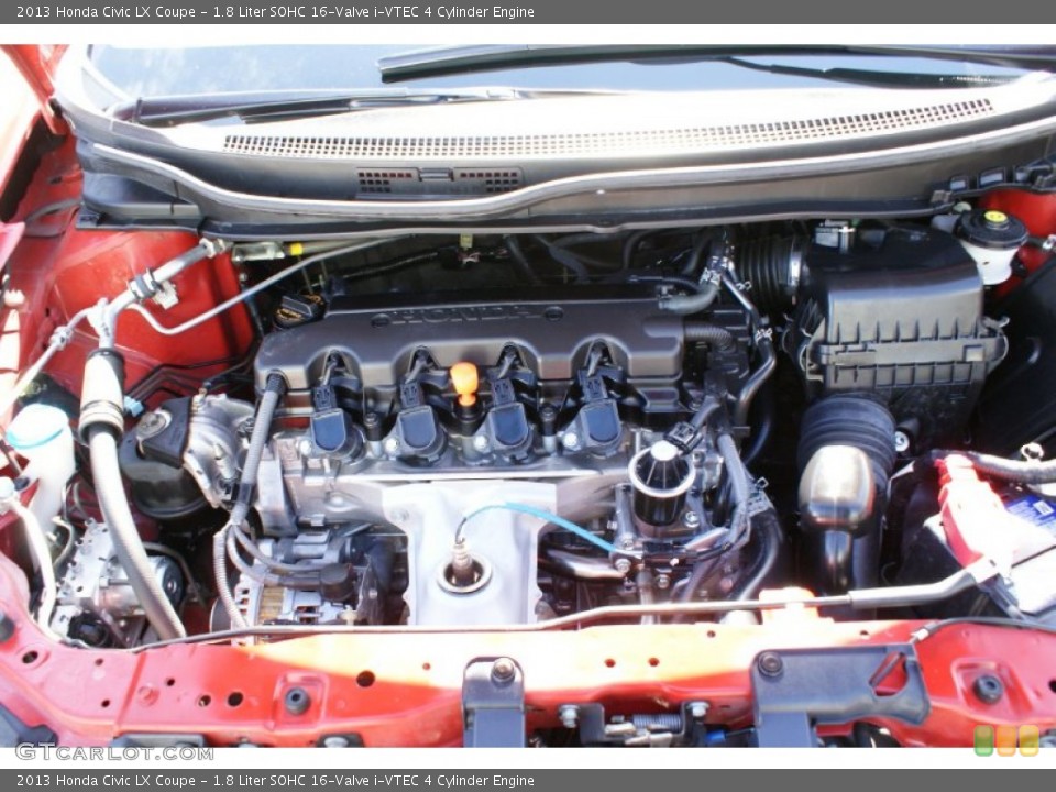 1.8 Liter SOHC 16-Valve i-VTEC 4 Cylinder Engine for the 2013 Honda Civic #99255790