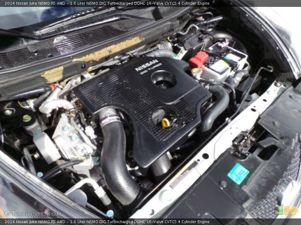 1.6 Liter NISMO DIG Turbocharged DOHC 16-Valve CVTCS 4 Cylinder Engine for the 2014 Nissan Juke #99325240
