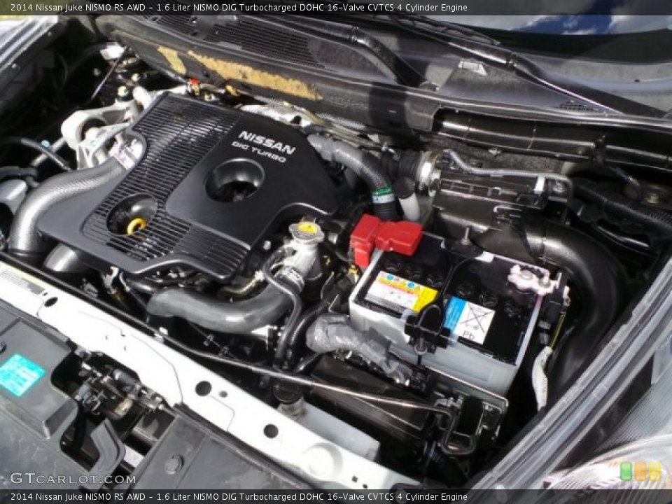 1.6 Liter NISMO DIG Turbocharged DOHC 16-Valve CVTCS 4 Cylinder Engine for the 2014 Nissan Juke #99325252