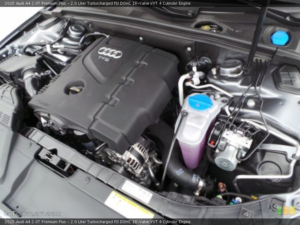 2.0 Liter Turbocharged FSI DOHC 16-Valve VVT 4 Cylinder Engine for the 2015 Audi A4 #99329797