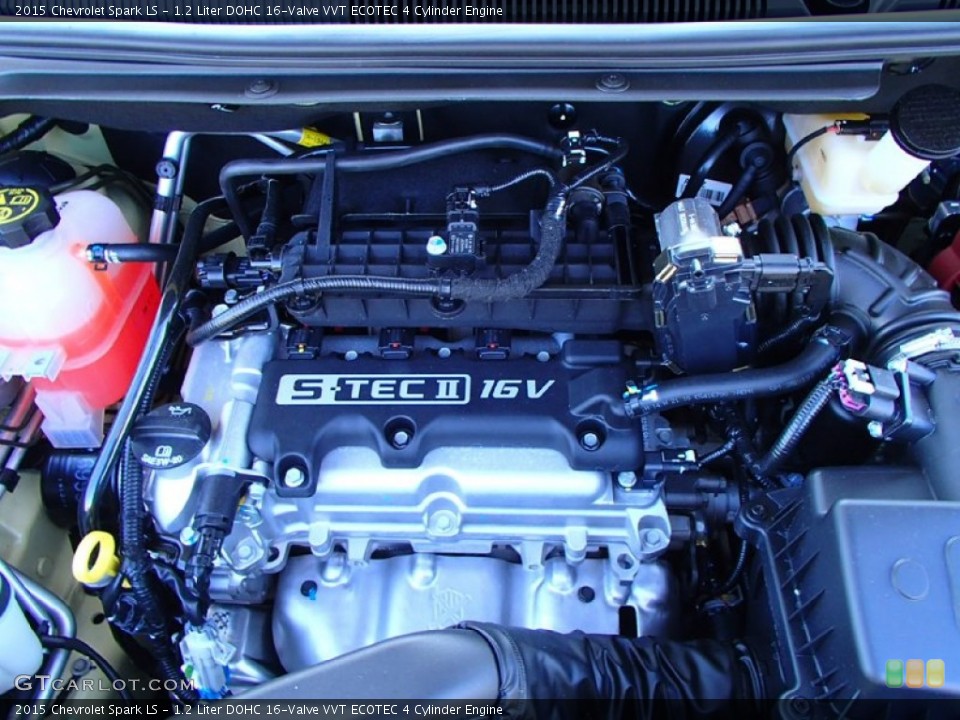 1.2 Liter DOHC 16-Valve VVT ECOTEC 4 Cylinder Engine for the 2015 Chevrolet Spark #99373096