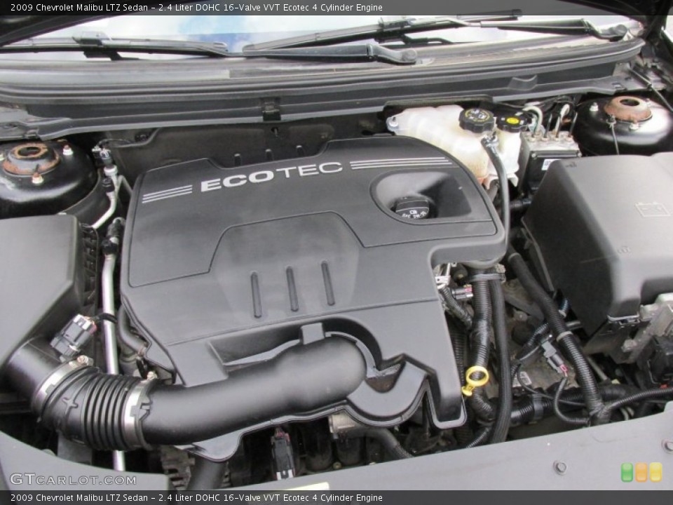 2.4 Liter DOHC 16-Valve VVT Ecotec 4 Cylinder Engine for the 2009 Chevrolet Malibu #99401570