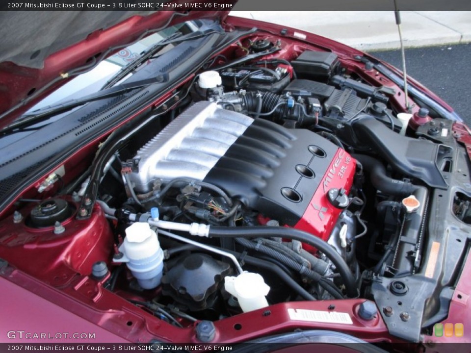 3.8 Liter SOHC 24-Valve MIVEC V6 Engine for the 2007 Mitsubishi Eclipse #99415163