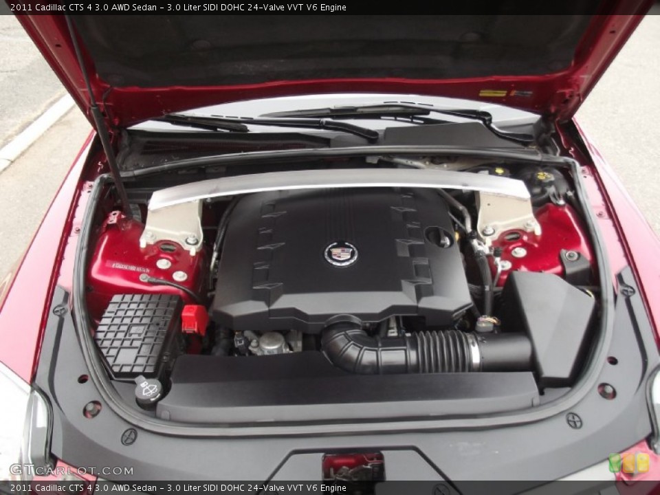 3.0 Liter SIDI DOHC 24-Valve VVT V6 Engine for the 2011 Cadillac CTS #99436147