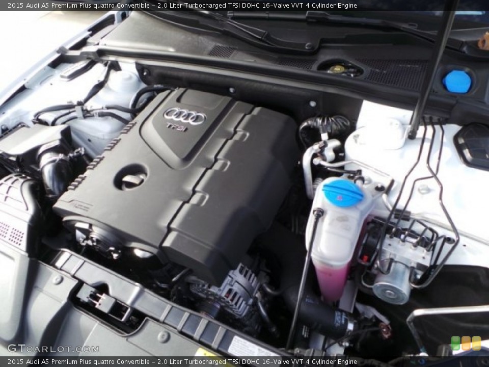 2.0 Liter Turbocharged TFSI DOHC 16-Valve VVT 4 Cylinder Engine for the 2015 Audi A5 #99447058