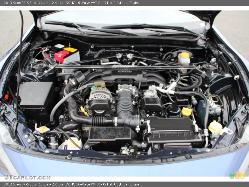 2.0 Liter DOHC 16-Valve VVT D-4S Flat 4 Cylinder Engine for the 2013 Scion FR-S #99450220