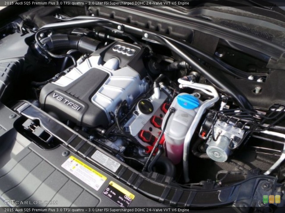 3.0 Liter FSI Supercharged DOHC 24-Valve VVT V6 Engine for the 2015 Audi SQ5 #99454579