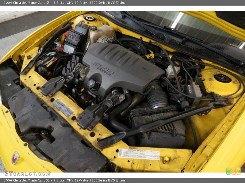 3.8 Liter OHV 12-Valve 3800 Series II V6 Engine for the 2004 Chevrolet Monte Carlo #99477736