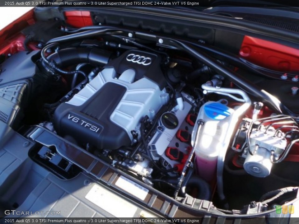 3.0 Liter Supercharged TFSI DOHC 24-Valve VVT V6 Engine for the 2015 Audi Q5 #99480252