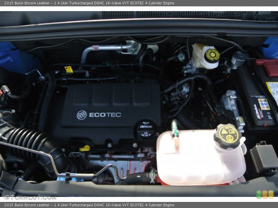 1.4 Liter Turbocharged DOHC 16-Valve VVT ECOTEC 4 Cylinder Engine for the 2015 Buick Encore #99485430