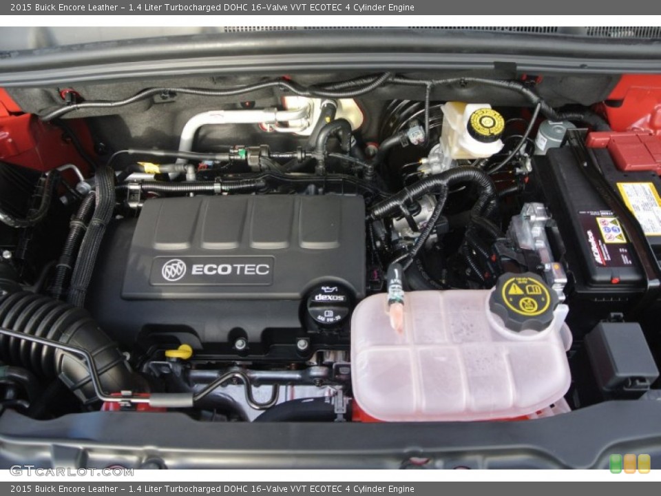 1.4 Liter Turbocharged DOHC 16-Valve VVT ECOTEC 4 Cylinder Engine for the 2015 Buick Encore #99485712