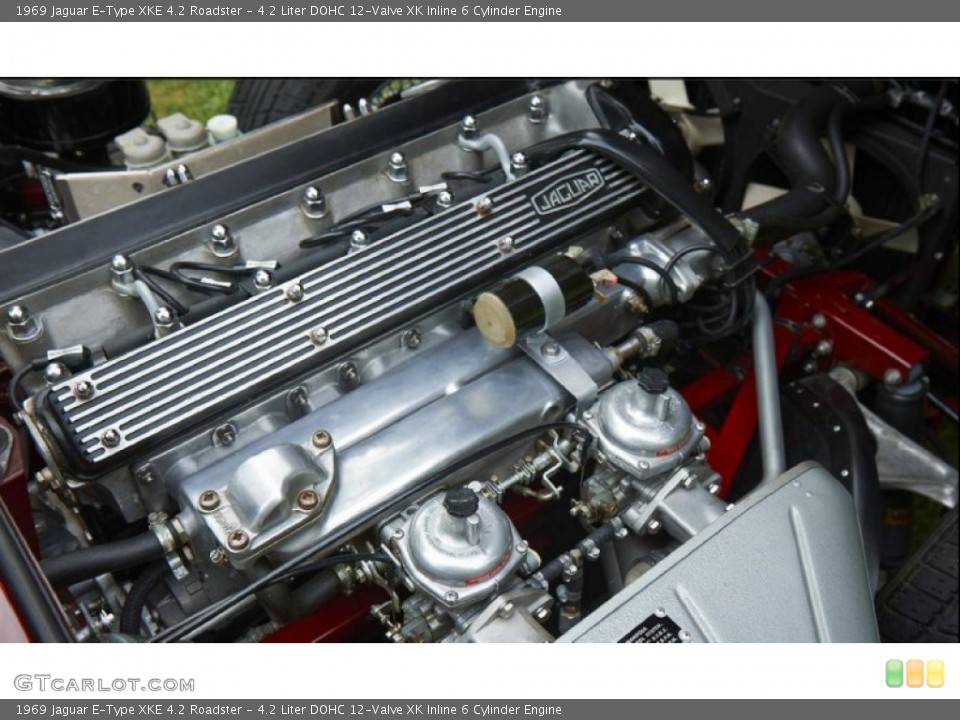 4.2 Liter DOHC 12-Valve XK Inline 6 Cylinder Engine for the 1969 Jaguar E-Type #99487945