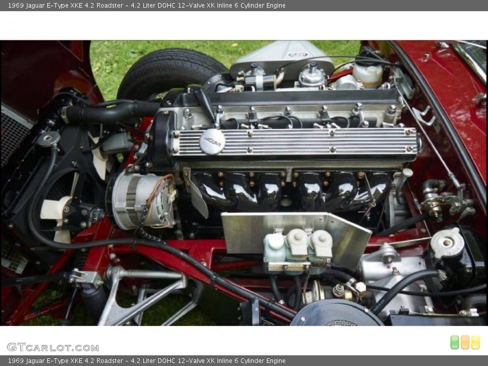 4.2 Liter DOHC 12-Valve XK Inline 6 Cylinder Engine for the 1969 Jaguar E-Type #99487966