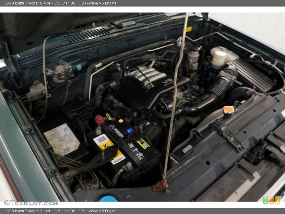 3.5 Liter DOHC 24-Valve V6 Engine for the 1998 Isuzu Trooper #99519310