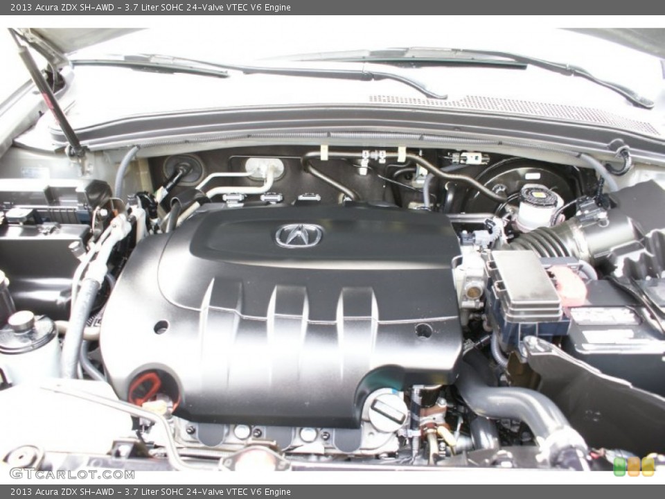 3.7 Liter SOHC 24-Valve VTEC V6 2013 Acura ZDX Engine