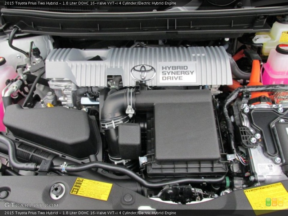 1.8 Liter DOHC 16-Valve VVT-i 4 Cylinder/Electric Hybrid Engine for the 2015 Toyota Prius #99593485