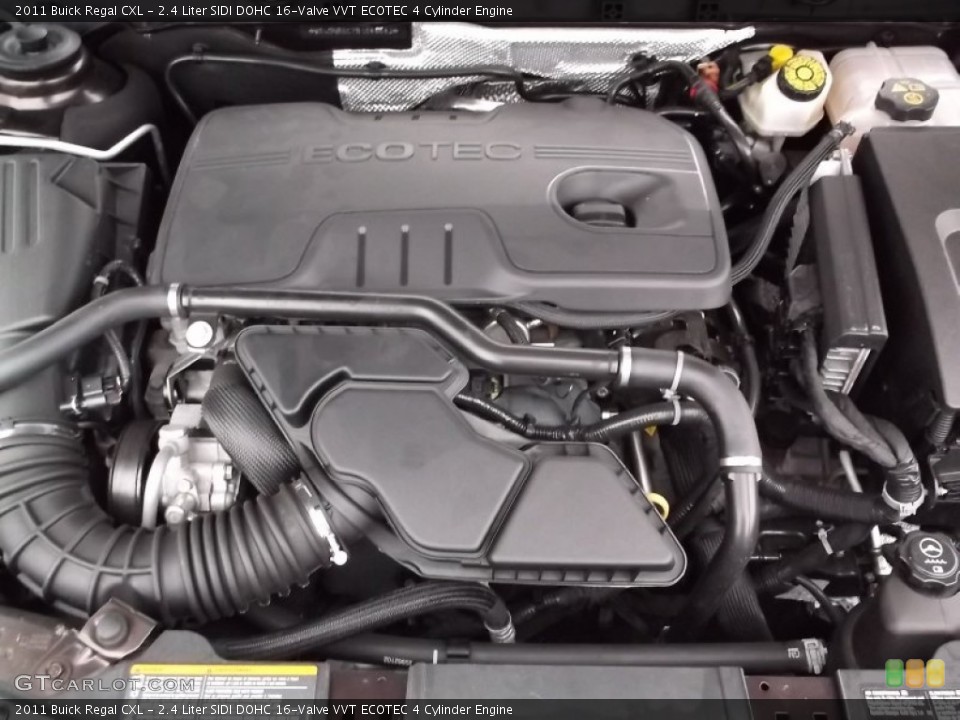 2.4 Liter SIDI DOHC 16-Valve VVT ECOTEC 4 Cylinder 2011 Buick Regal Engine